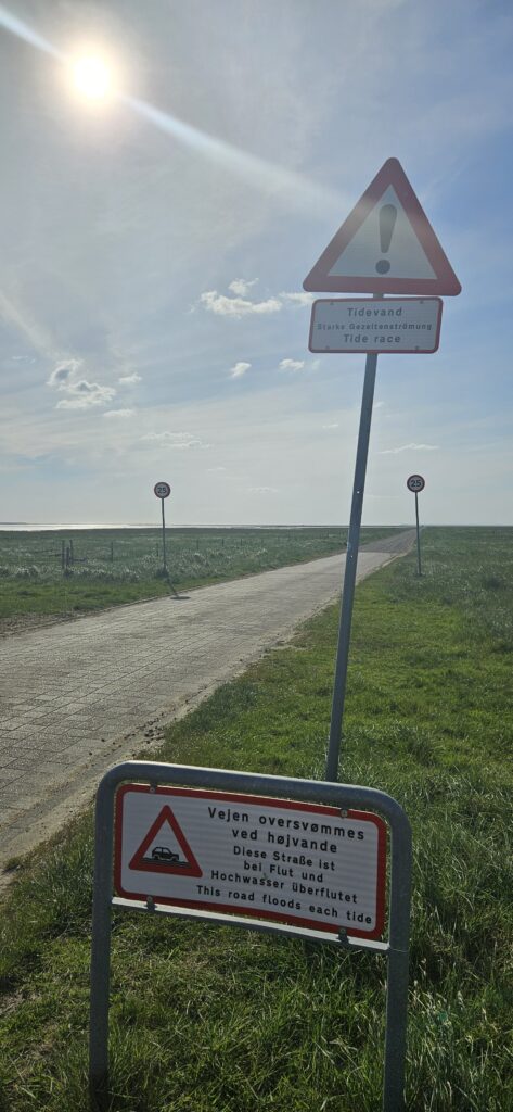 Überfahrt zur Gezeiteninsel Mandø